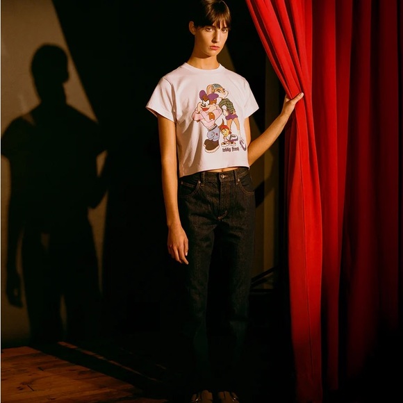 Teddy Fresh Tops - TF X LOONEY TUNES WOMEN'S BAD GIRLS BOXY TEE pink Size M Teddy Fresh #4